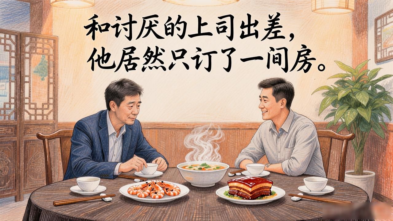 和讨厌社长出差他竟然只订了一间房间_出差三天被讨厌社长_跟社长出差旅