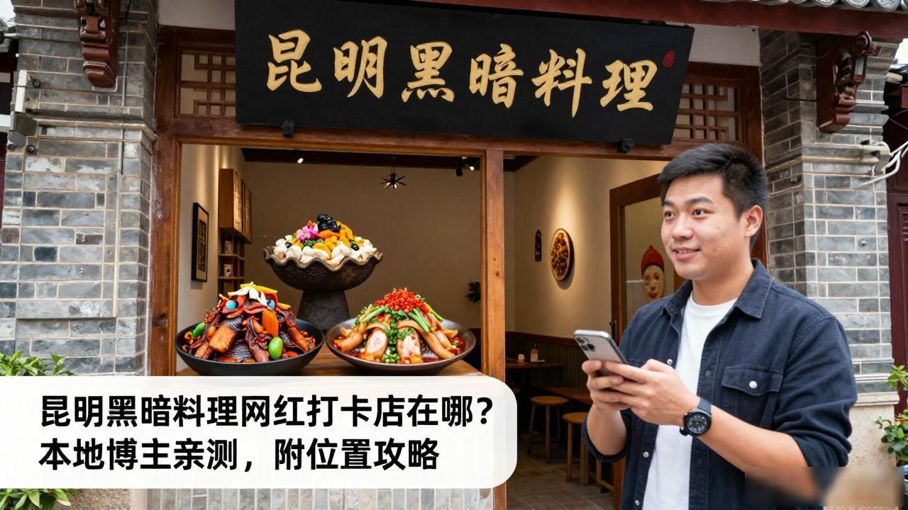 云南黑暗料理网红打卡店在哪里,_云南黑暗料理_黑暗料理菜品