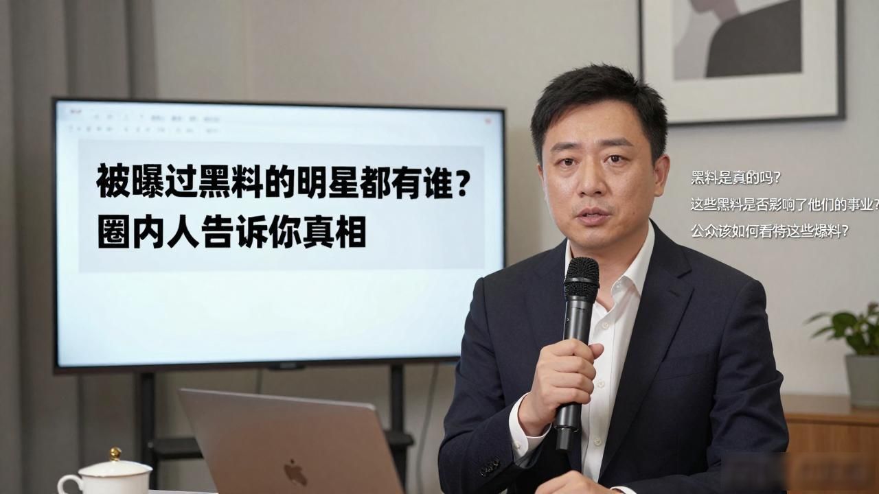 被曝过黑料的明星都有谁？圈内人告诉你真相